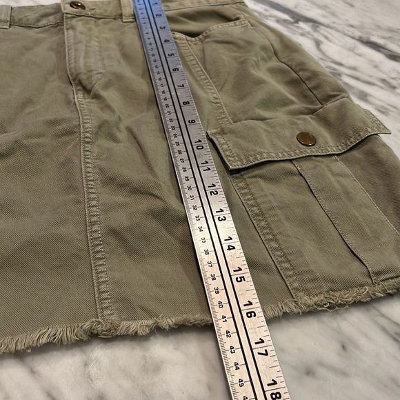 Zara High Waisted Cargo Skirt, Size M - Picture 6 of 9